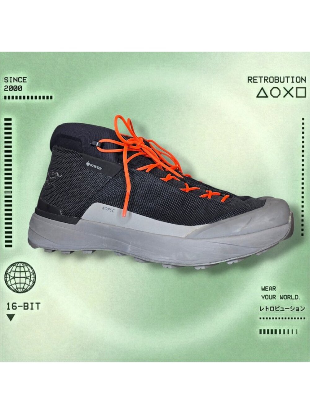 Arc'teryx Kopec Goretex Hiking Boot Shoes Black Size 10.5 US Mens